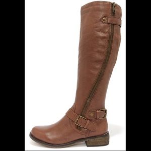 EUC Steve Madden Synicle Leather Boots